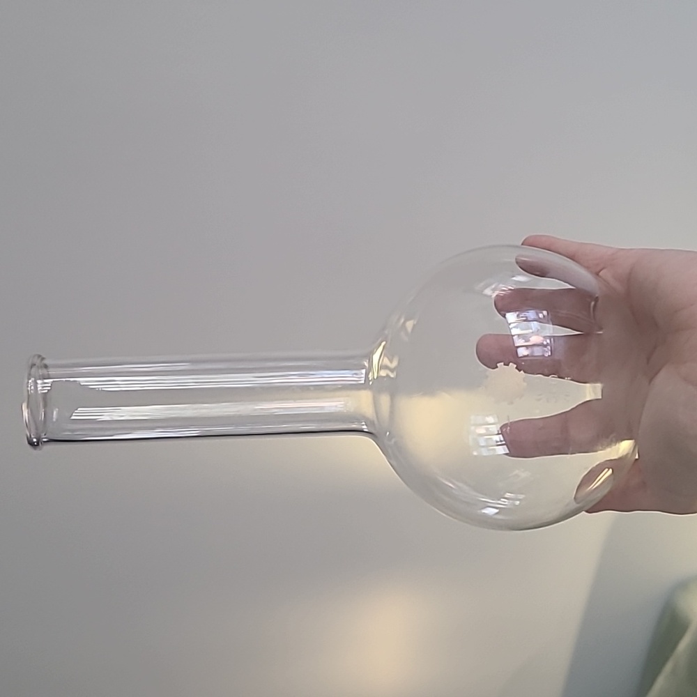 Vintage 500ML Round Bottom Lab Flask / Collectible Science Lab Glassware - Picture 7 of 9